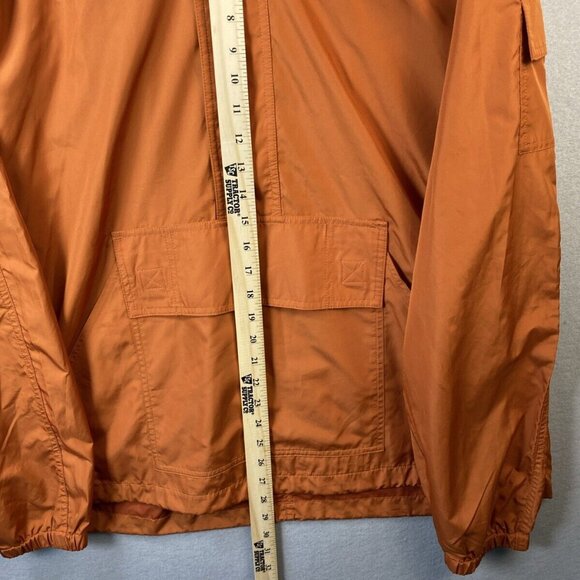 Vantage Nylon Anorak‎ Jacket Mens XL 1/2 Zip Hoodie Windbreaker Vintage Hilton - Picture 5 of 15